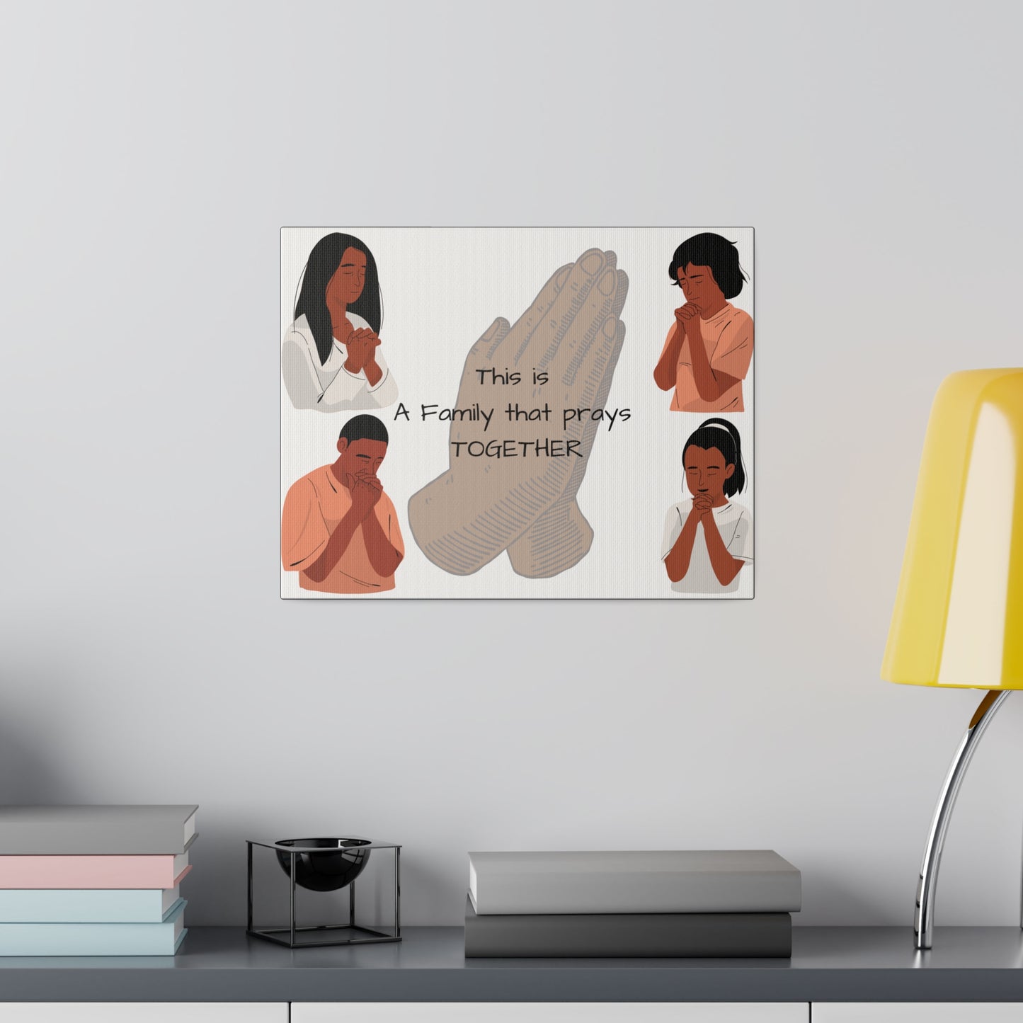 A Family that Prays Wall Decor